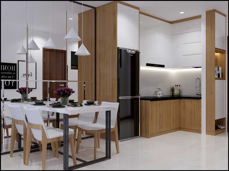 thiết kế căn hô Bcons Green View