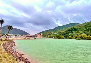 Một góc khu du lịch hải giang merry land