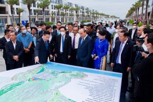 Chủ tịch nước ghé thăm MerryLand Quy Nhơn