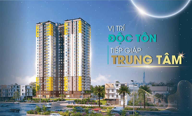 phối cảnh dự án căn hộ Bcons Polaris