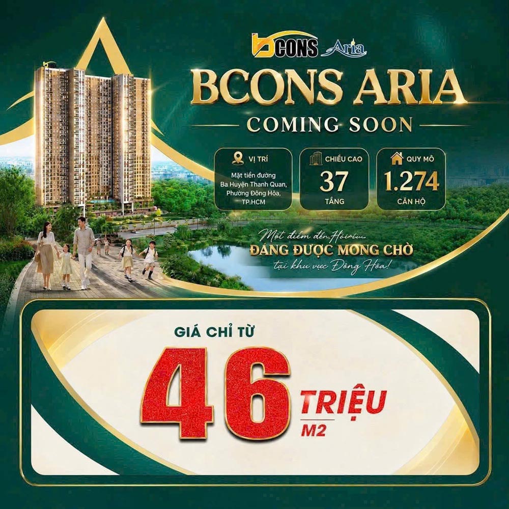 Giá bán Bcons Aria