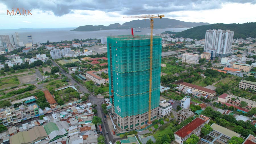 Tiến độ thi công Grand Mark Nha Trang tháng 10/2022