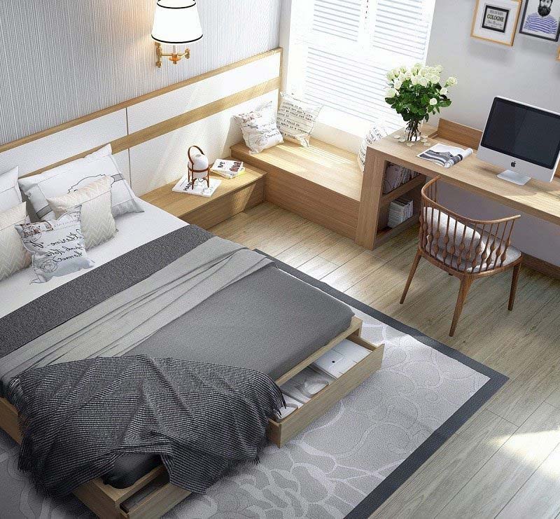thiết kế phòng ngủ nhỏ đẹp