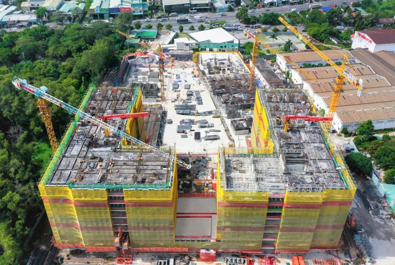 Tiến độ thi công Lavita Thuận An tháng 11/2021