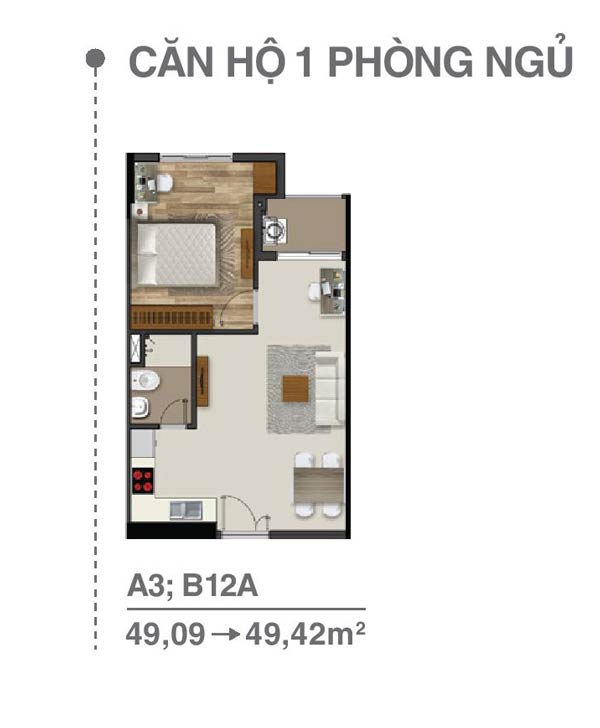 Thiết kế căn hộ Moonlight Residences