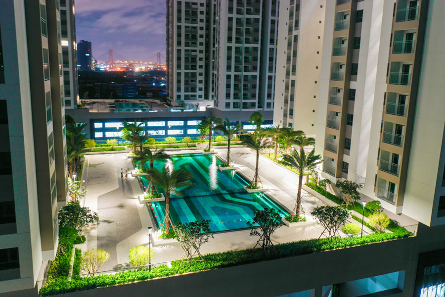 Hình ảnh Q7 Saigon Riverside hoàn thiện