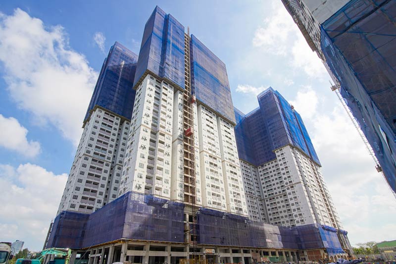 Tiến độ thi công Q7 Riverside tháng 2/2022