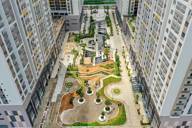 Tiến độ thi công Q7 Riverside tháng 7/2022