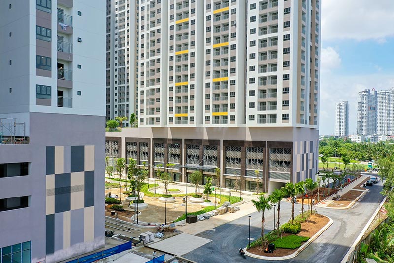Tiến độ thi công Q7 Riverside tháng 7/2022