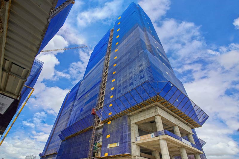 Tiến độ thi công Q7 Riverside tháng 11/2021