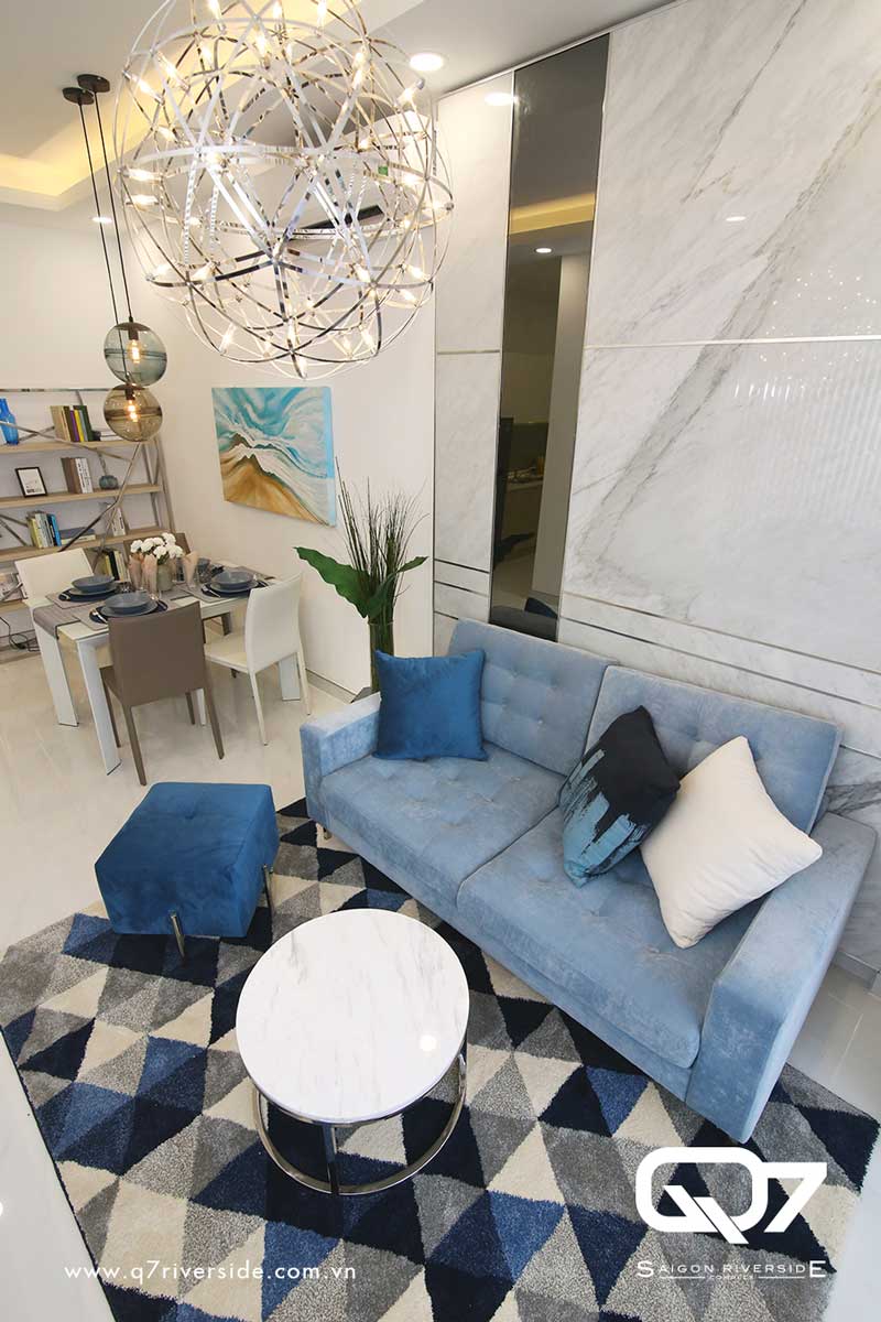 Nhà mẫu Q7 Saigon Riverside Complex 2PN