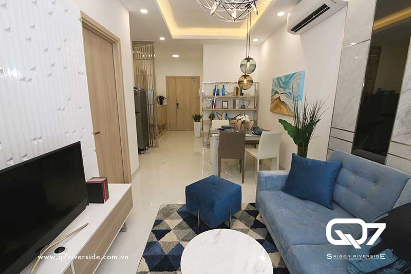 Nhà mẫu Q7 Saigon Riverside Complex 2PN