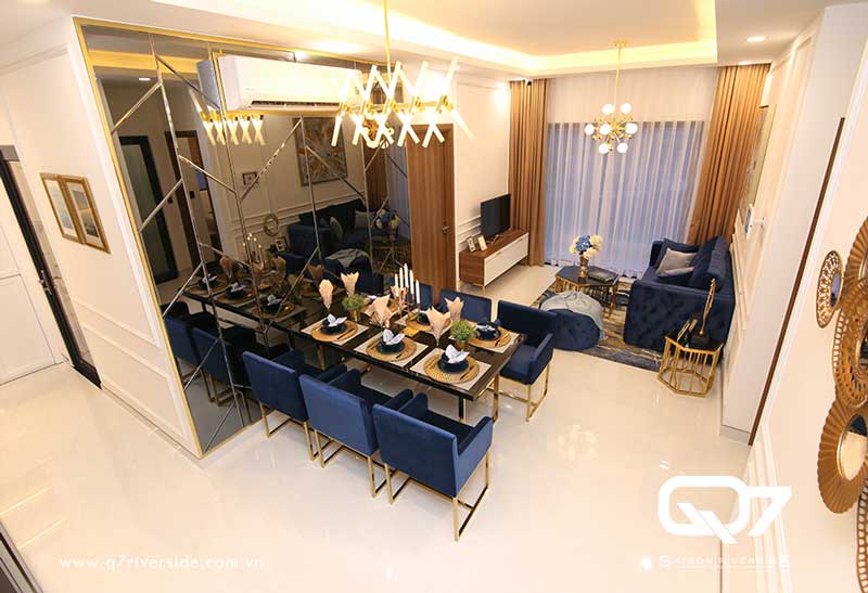 Nhà mẫu Q7 Saigon Riverside Complex 3PN