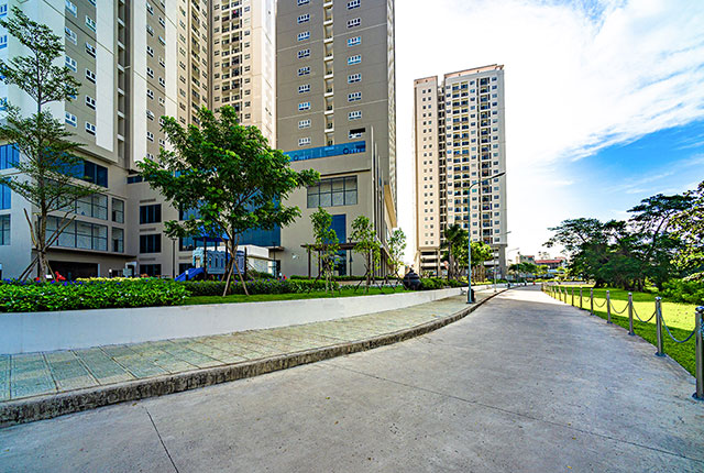 Hình ảnh dự án Richmond City hoàn thiện