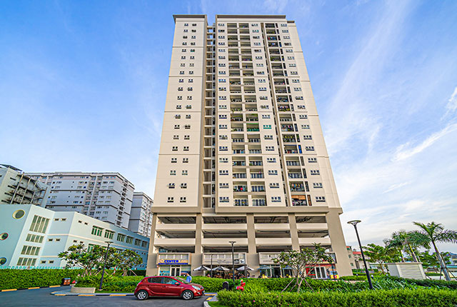 Hình ảnh dự án Richmond City hoàn thiện