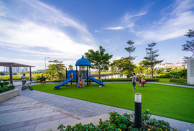 Hình ảnh dự án Richmond City hoàn thiện