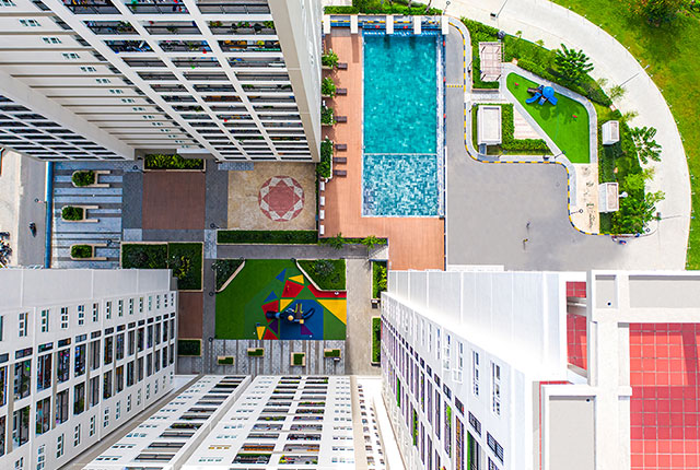Hình ảnh dự án Richmond City hoàn thiện