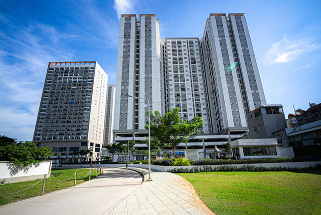 Hình ảnh dự án Richmond City hoàn thiện