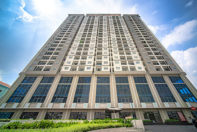 Hình ảnh dự án Richmond City hoàn thiện