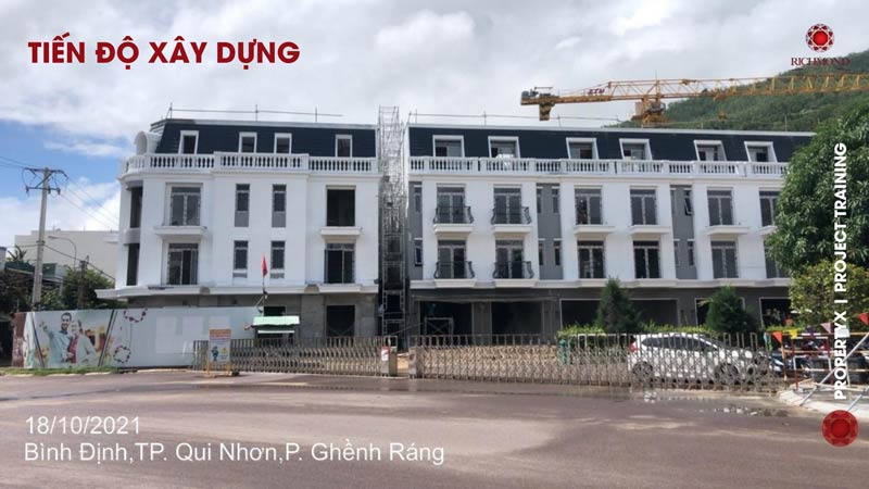 Tiến độ xây dựng Richmond Quy Nhơn