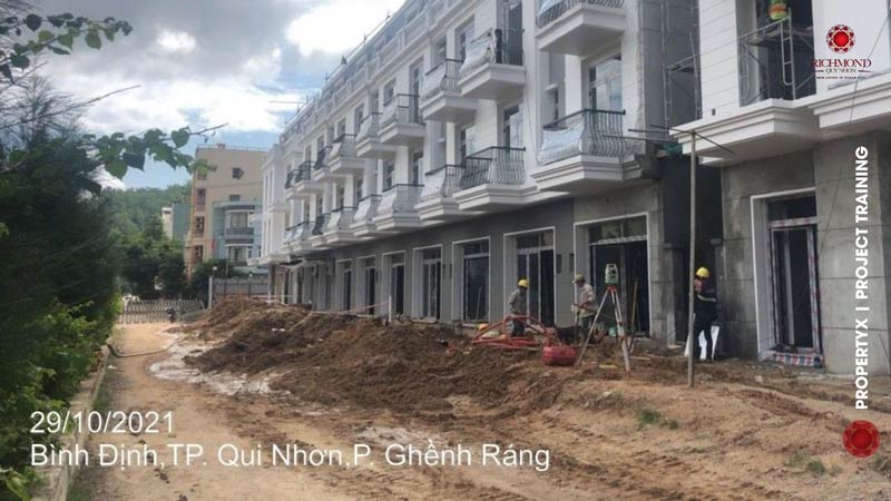 Tiến độ xây dựng Richmond Quy Nhơn