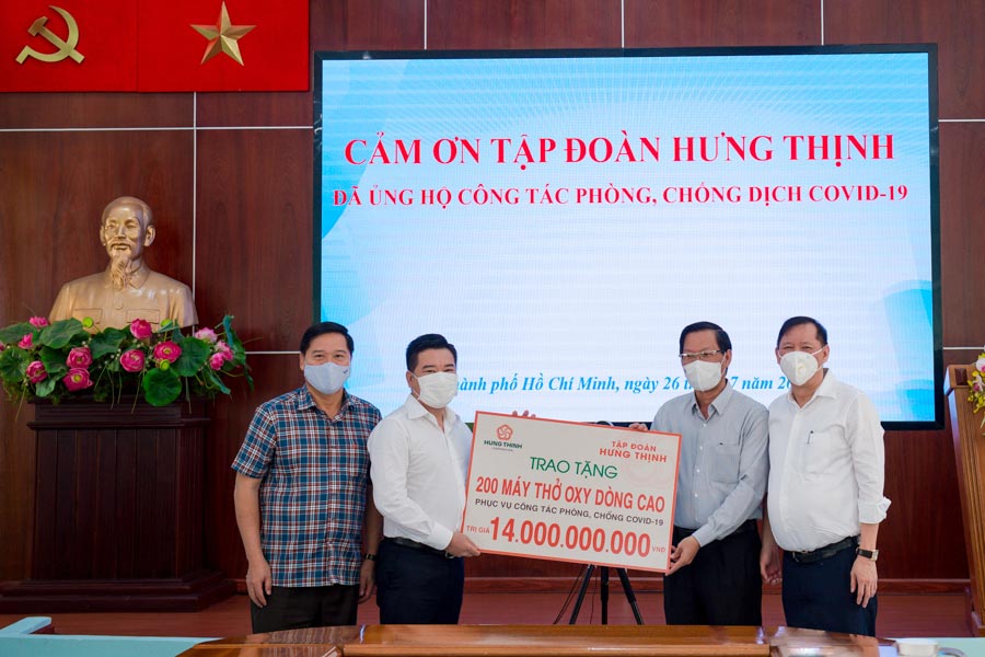 Hưng Thịnh hỗ trợ Covid-19