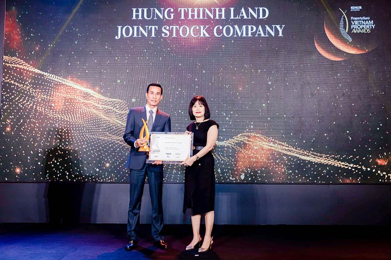 Hưng Thịnh Land lập cú đúp trong đêm trao giải PropertyGuru VietNam Property Awards 2021