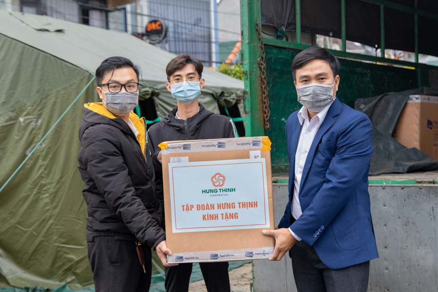 Hưng Thịnh tiếp tục hỗ trợ chống dịch Covid-19 gần 11 tỷ đồng