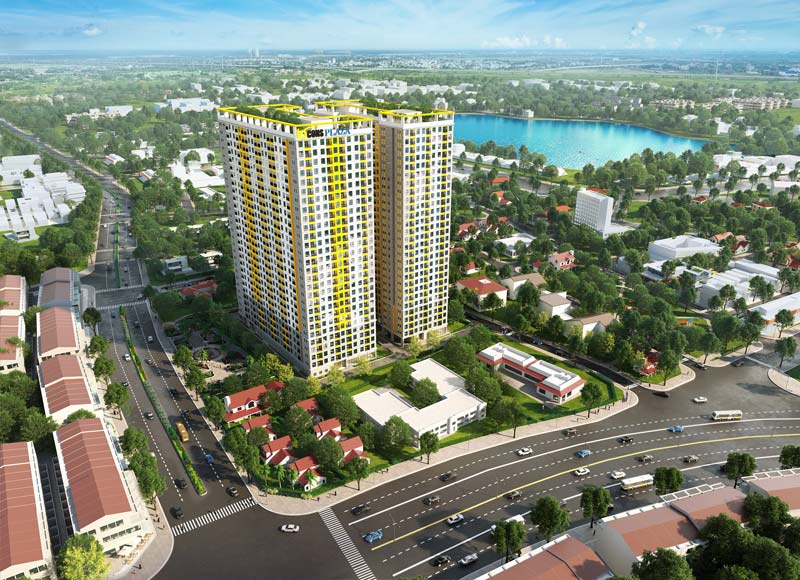 Phối cảnh dự án căn hộ Bcons Plaza
