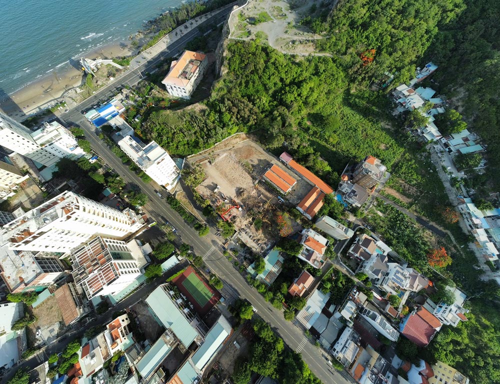 tiến độ thi công dự án đồi dừa 5/2022