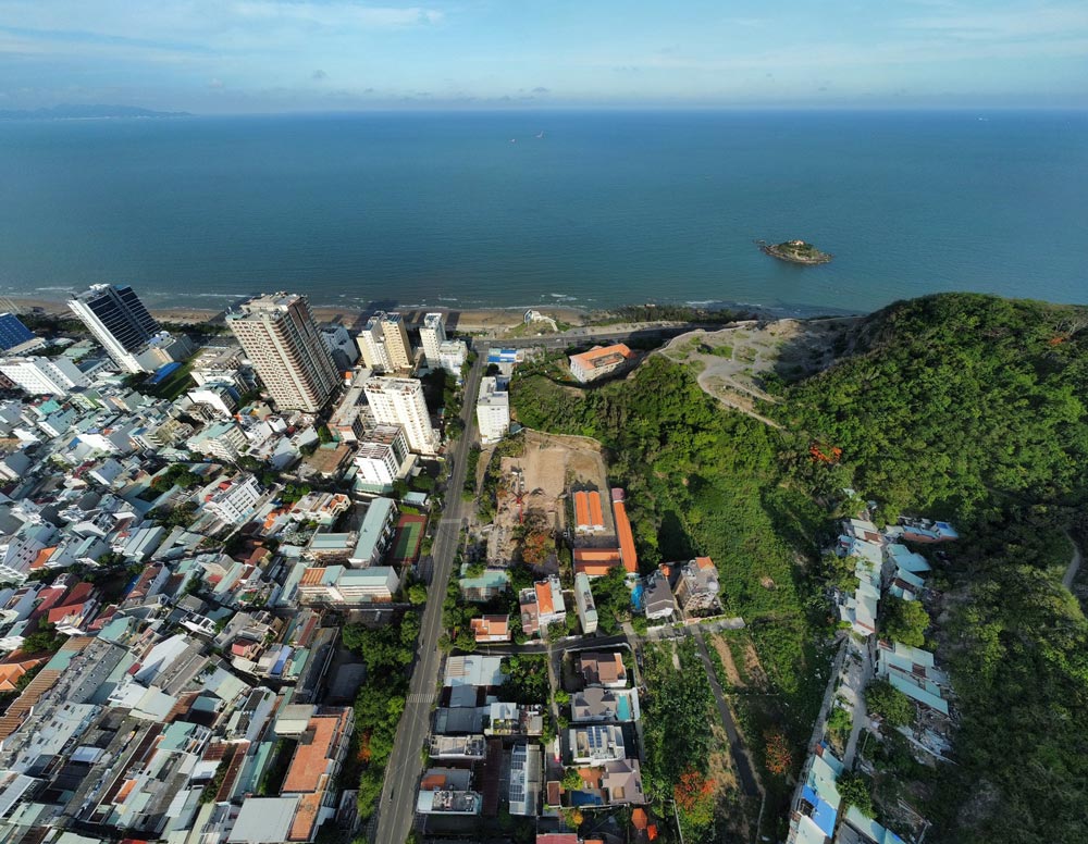 tiến độ thi công dự án đồi dừa 5/2022
