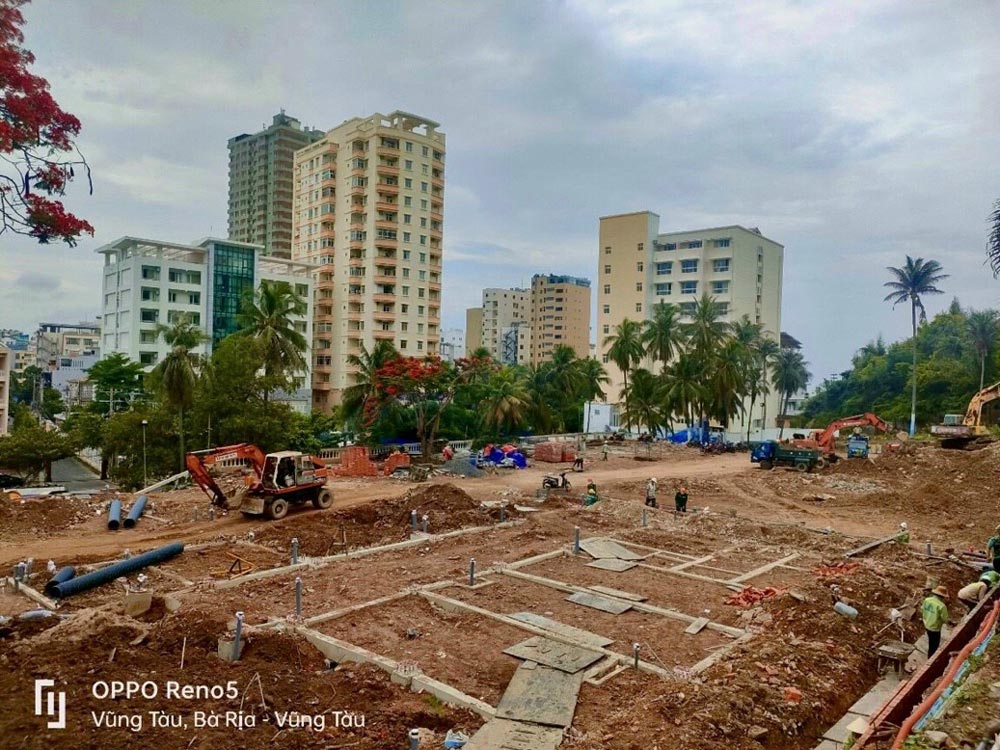 Tiến độ thi công dự án Đồi Dừa 6/2022