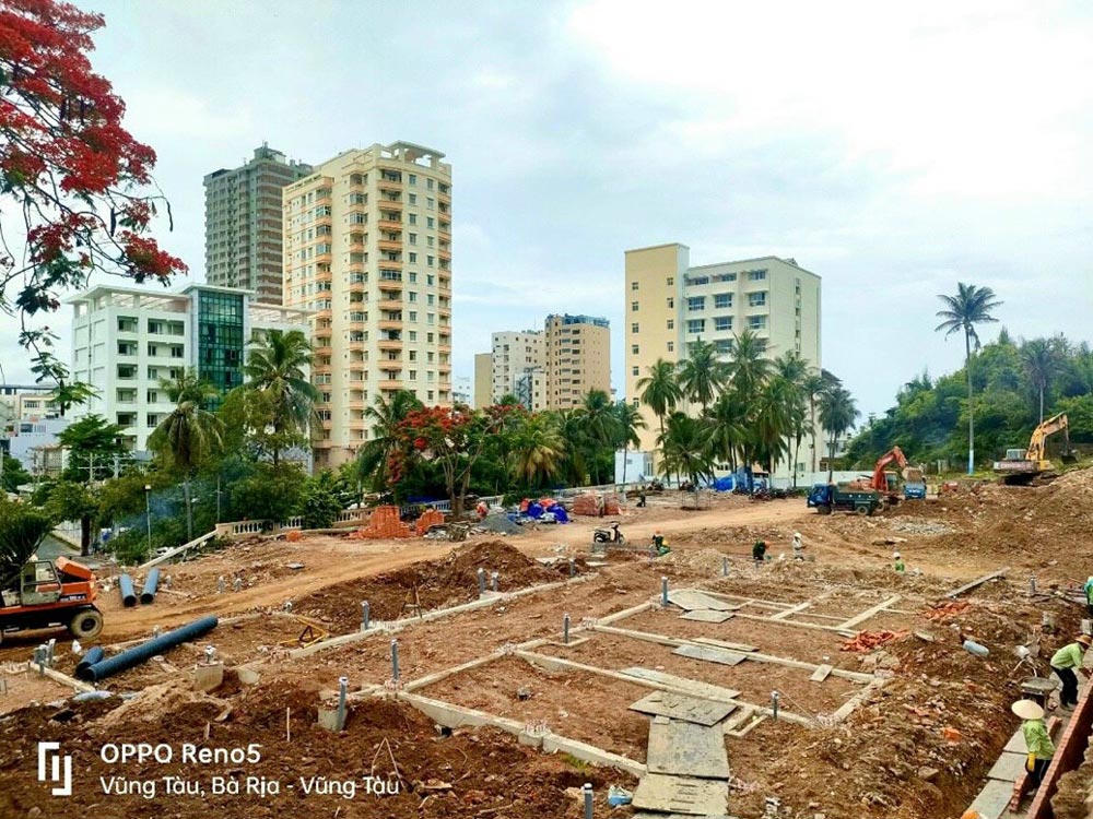 Tiến độ thi công dự án Đồi Dừa 6/2022