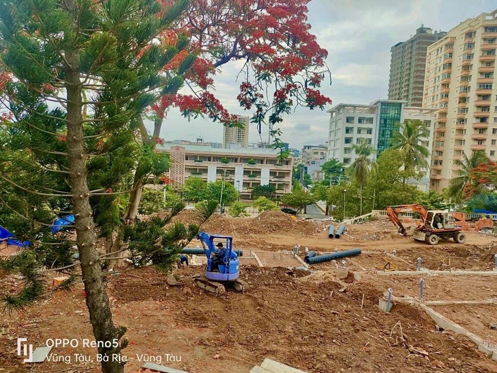 Tiến độ thi công dự án Đồi Dừa 6/2022