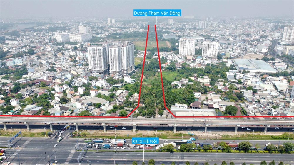 Toàn cảnh đoạn vành đai 2 TP HCM