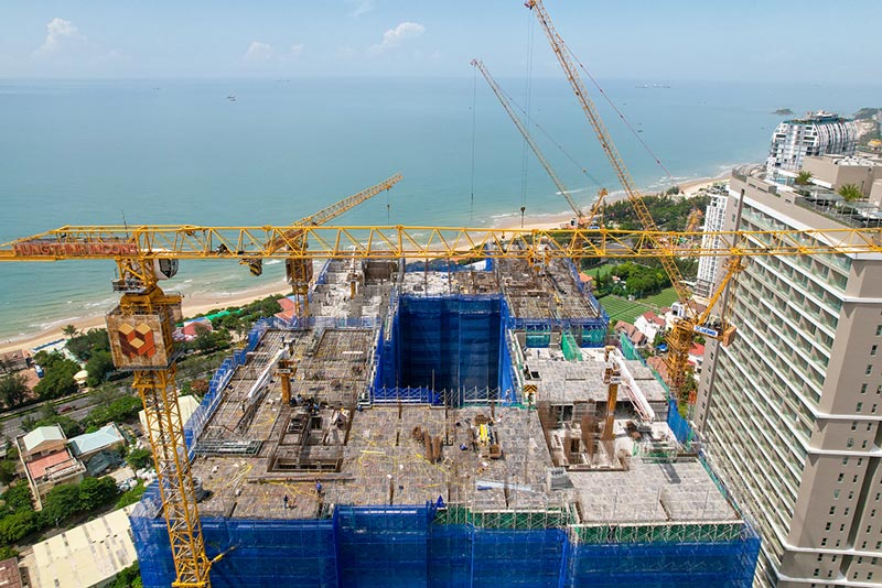 Tiến độ thi công Vung Tau Pearl tháng 06/2022