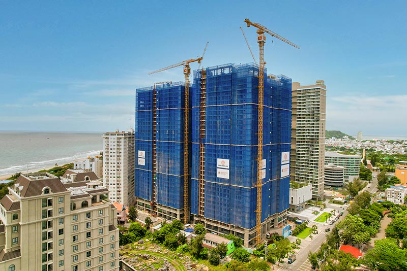 Tiến độ thi công Vung Tau Pearl tháng 09/2022
