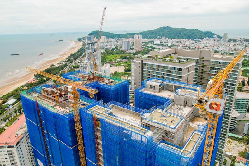 Tiến độ thi công Vung Tau Pearl tháng 10/2022