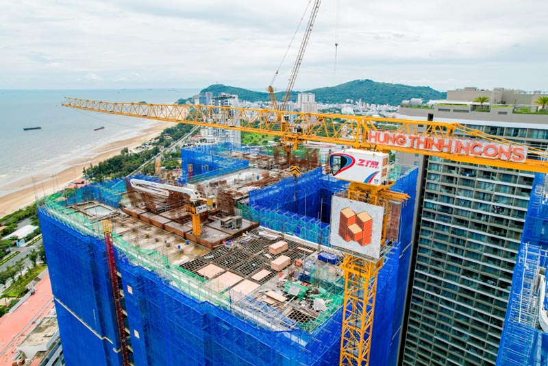 Tiến độ thi công Vung Tau Pearl tháng 10/2022