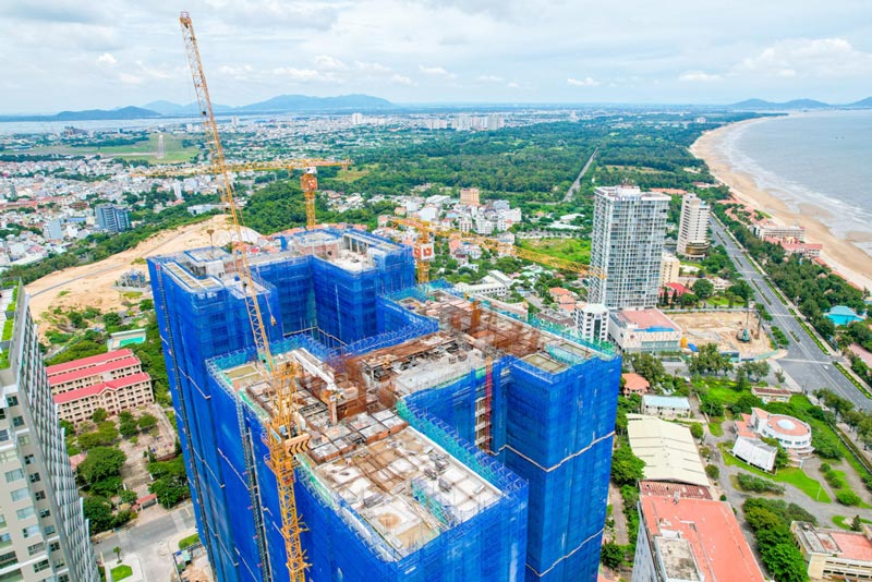 Tiến độ thi công Vung Tau Pearl tháng 10/2022